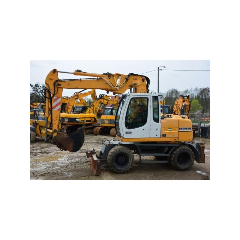excavadora de ruedas Liebherr A312 2005