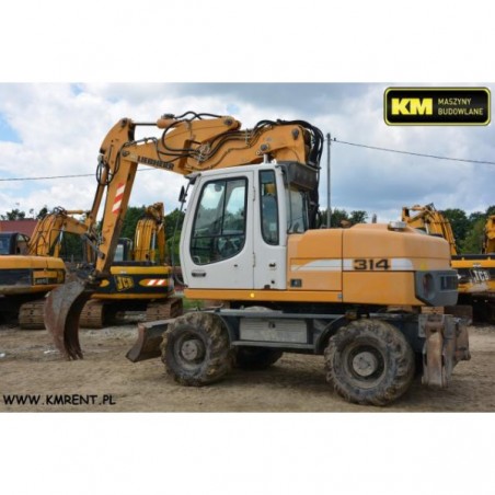 Liebherr A314 2007 Tekerlekli Ekskavatör