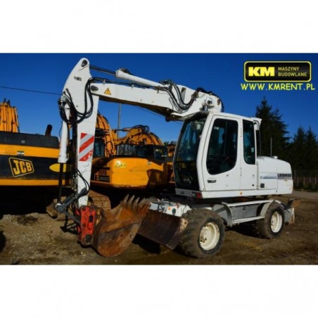 Экскаватор колёсный Liebherr A316 2004