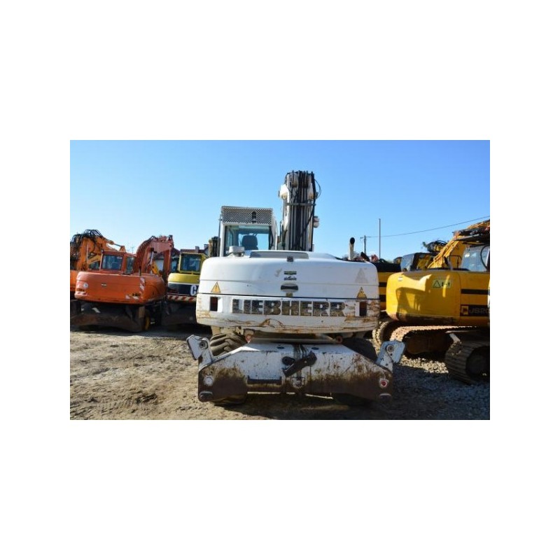 excavadora de ruedas Liebherr A316 2004