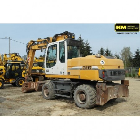 Liebherr-Radbagger A316 2008