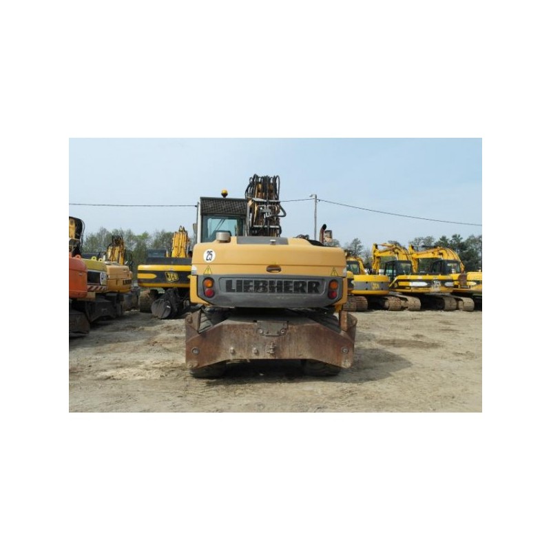 excavadora de ruedas Liebherr A316 2008