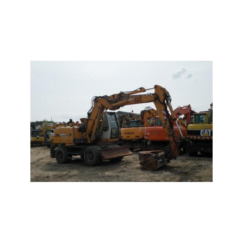 excavadora de ruedas Liebherr A316 2008