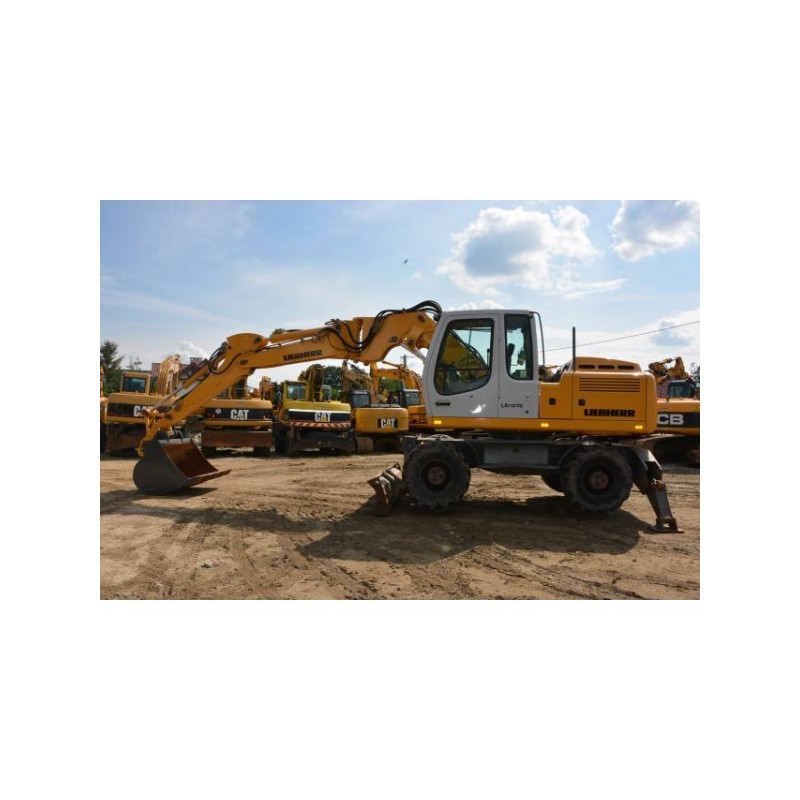excavadora de ruedas Liebherr A900C 2006