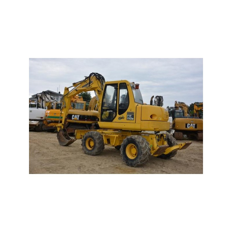 excavadora de ruedas Komatsu PW110 2006