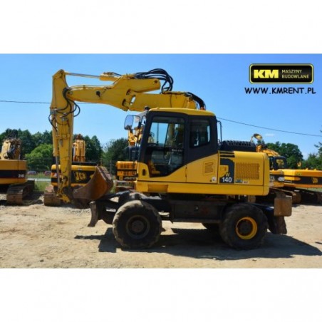 Komatsu PW140 2008 wheel excavator