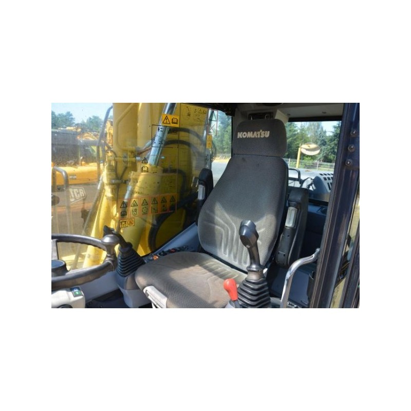 excavadora de ruedas Komatsu PW140 2008