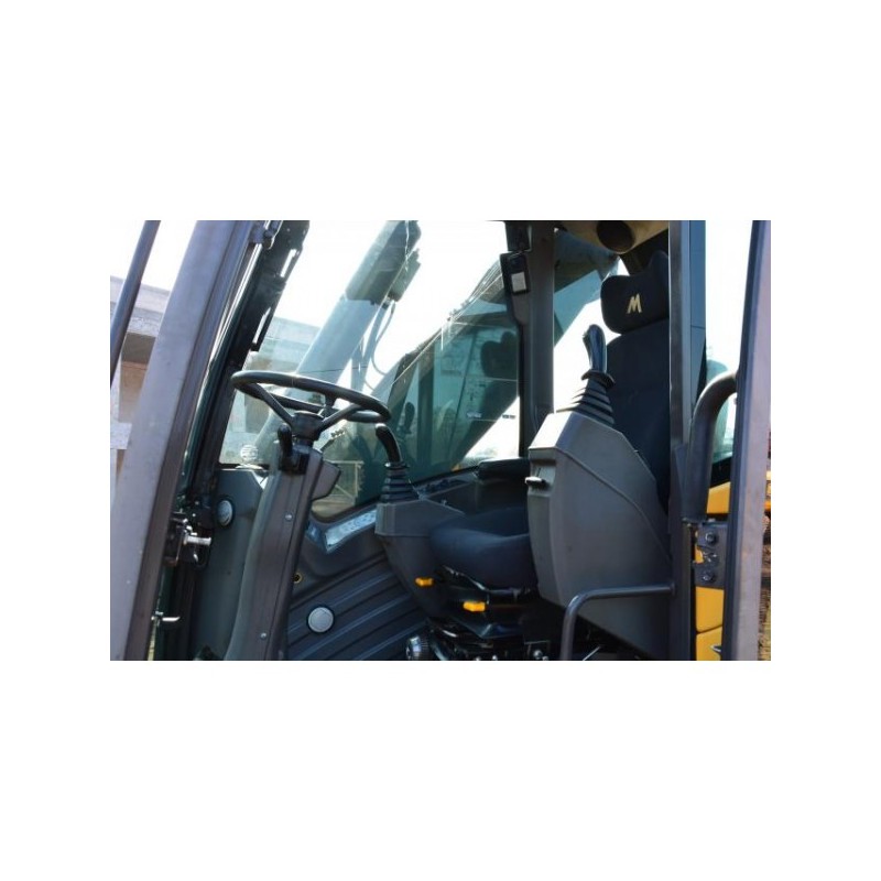 excavadora de ruedas Mecalac 714 MW 2005