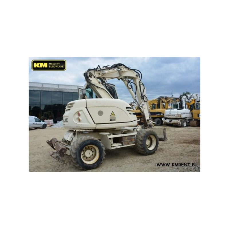 excavadora de ruedas Mecalac 714 MW 2006