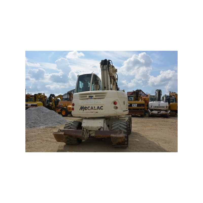 excavadora de ruedas Mecalac 714 MW 2006