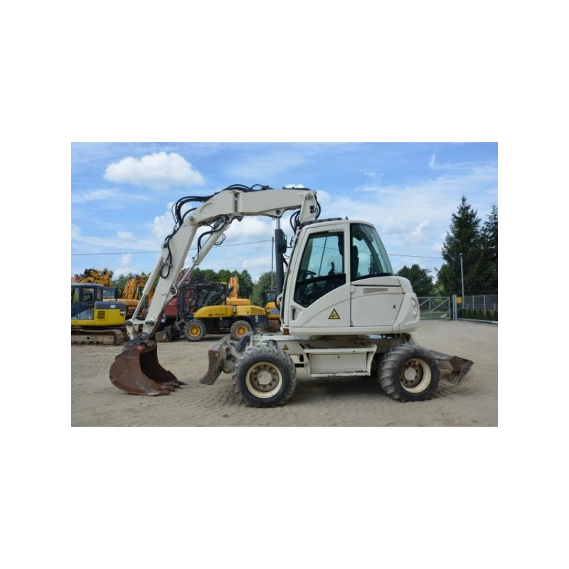 excavadora de ruedas Mecalac 714 MW 2006