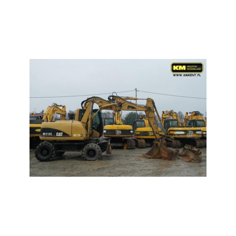excavadora de ruedas Caterpillar M313C 2007