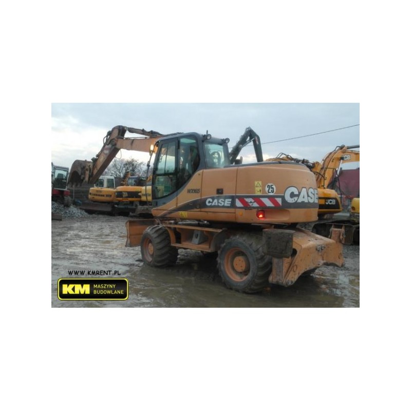 excavadora de ruedas Case WX165 2005