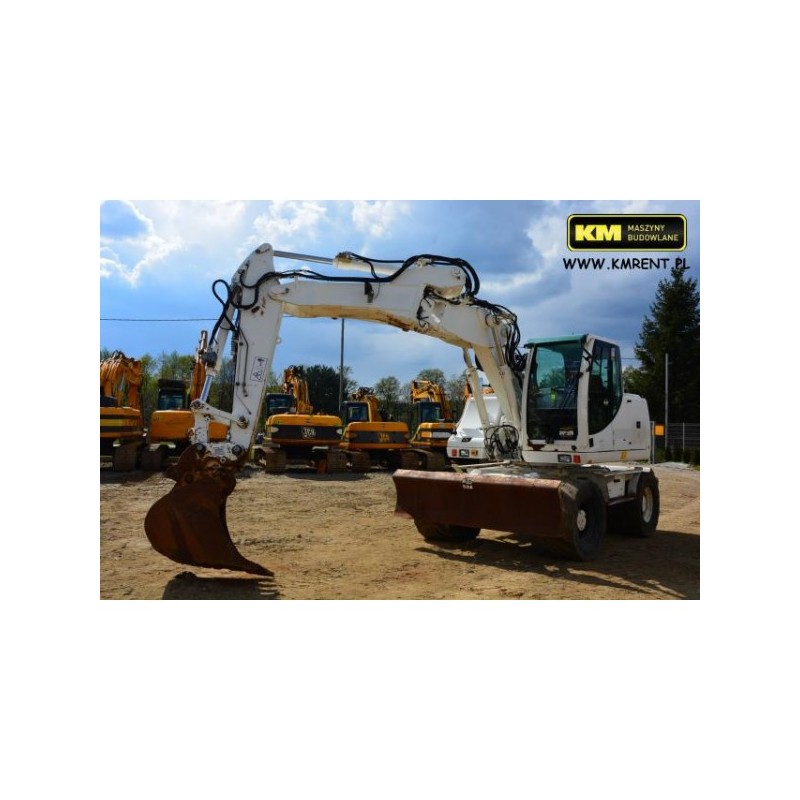 excavadora de ruedas Case WX145 2009