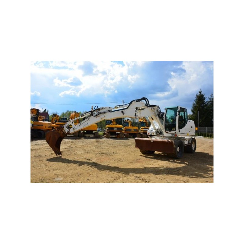excavadora de ruedas Case WX145 2009