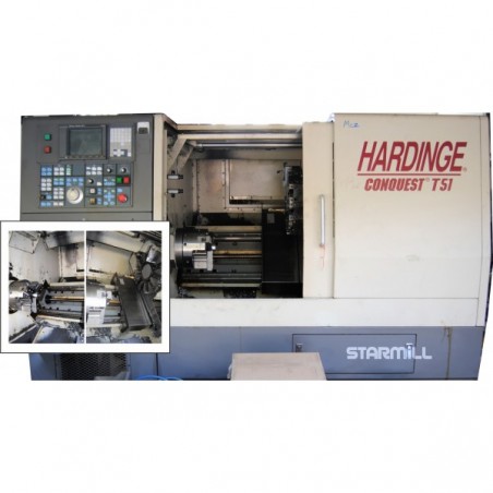 TORNO CNC - HARDINGE - CONQUEST T51