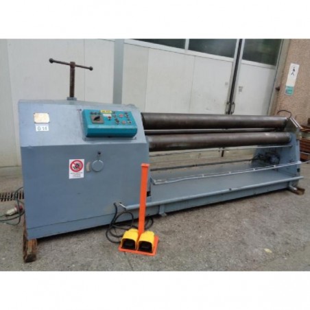 SERTOM CALENDER 2500X6/8 ROLLERS 180/190, MECHANICS, WITH BENDER PROFILES MACHINE