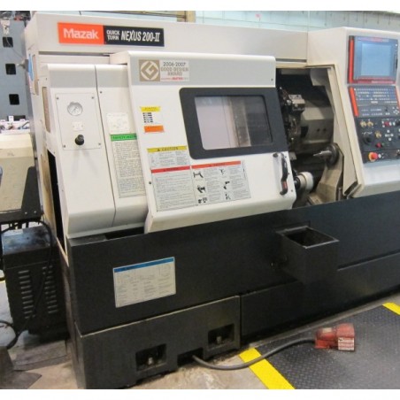 Aquí tienes la traducción al catalán:

2008 MAZAK QT NEXUS 200-II CNC LATHE