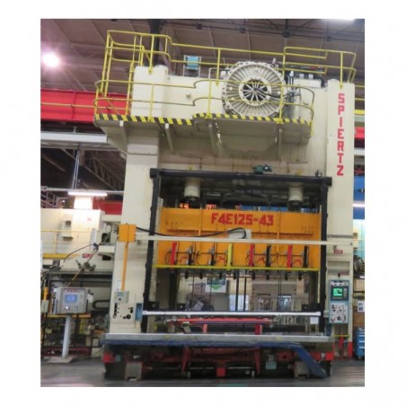 Presse Spiertz 1250 Tonnen.
