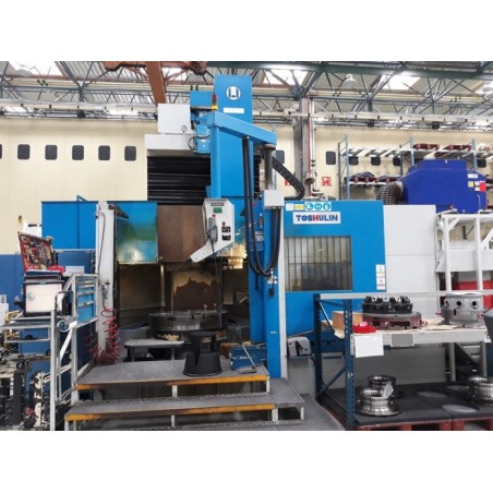 CNC Vertical Lathe with C-axis TOSHULIN