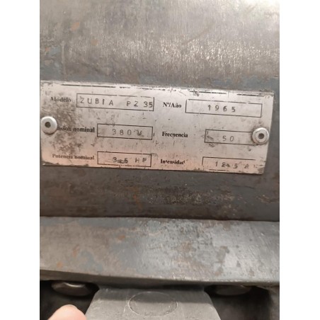 Шлифовальная машина по металлу ZUBIA PZ-35, с v