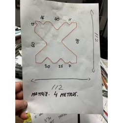 - Aquí tienes la traducción al catalán:

**MATRIU 4 METRES MULTIBOCA** - Accessoris per a maquinària metal·lúrgica